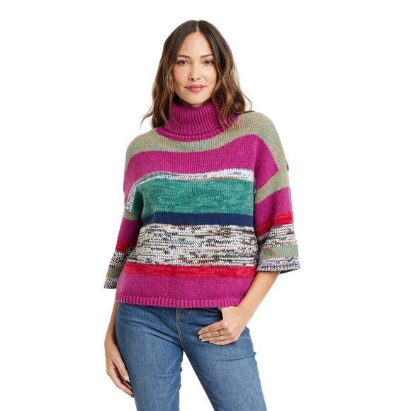 Knox Rose Sweaters - Women's Turtleneck Sweater Size XXL